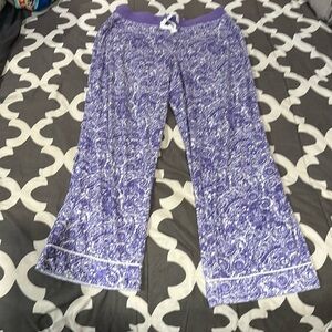 Nautica Purple Sleepwear Pants